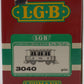 LGB 3040 G Scale LGB 3rd Class Green Coach Car #3 LN/Box