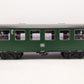LGB 3070 DB 2nd Class Green 8 Wheel Passenger Car EX/Box