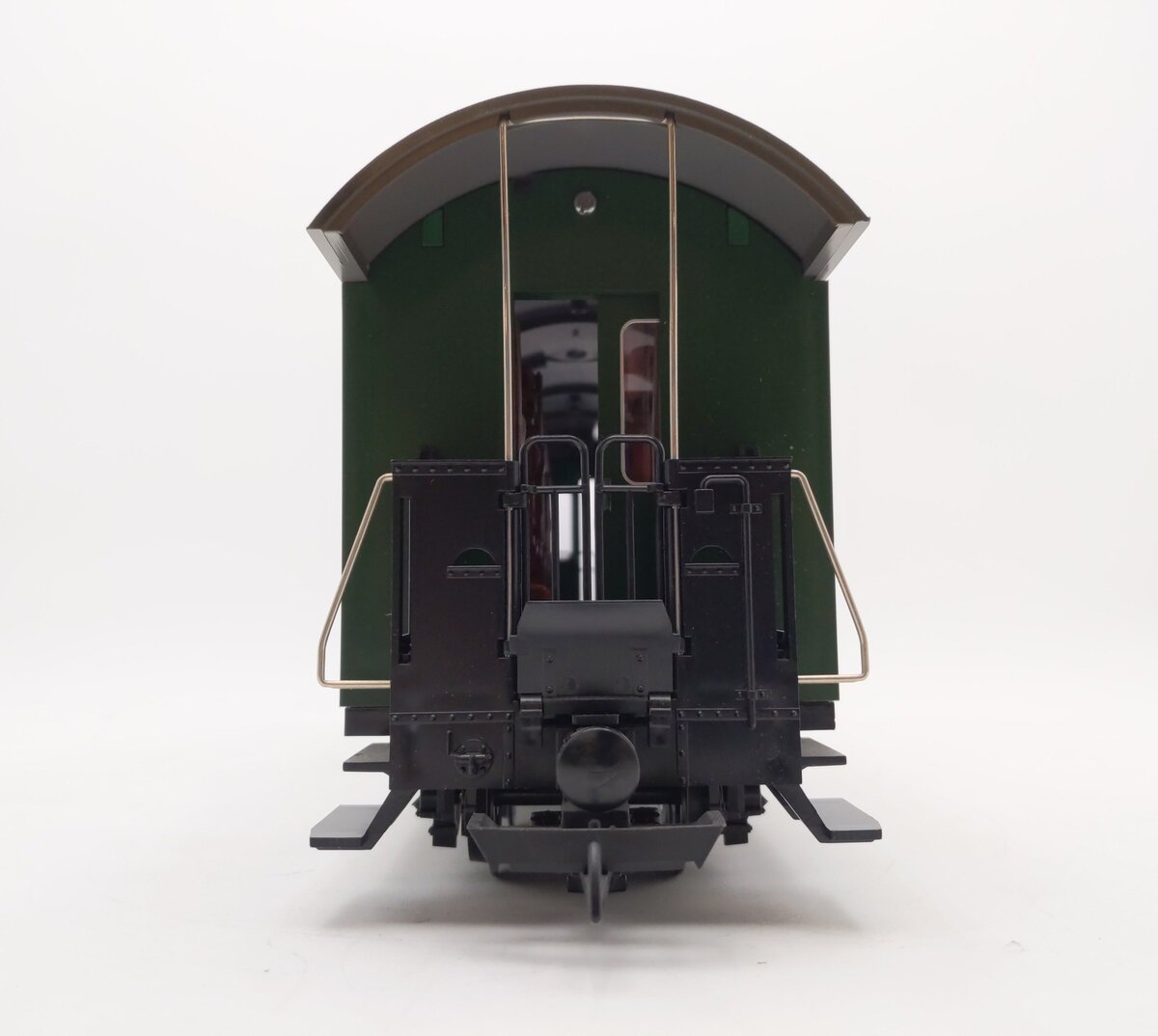 LGB 3070 DB 2nd Class Green 8 Wheel Passenger Car EX/Box