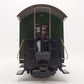 LGB 3070 DB 2nd Class Green 8 Wheel Passenger Car EX/Box