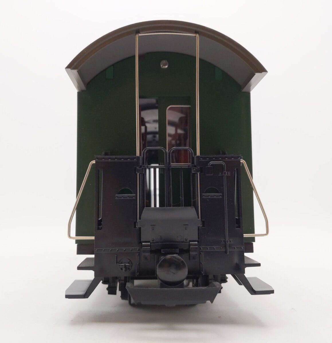 LGB 3070 DB 2nd Class Green 8 Wheel Passenger Car EX/Box