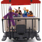 LGB 3125 Open Air Circus Passenger Car (Metal Wheels) EX/Box
