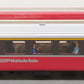 LGB 3067 G Scale Swiss 1st Class Rhatische Bahn Passenger Car - Metal Wheels EX/Box