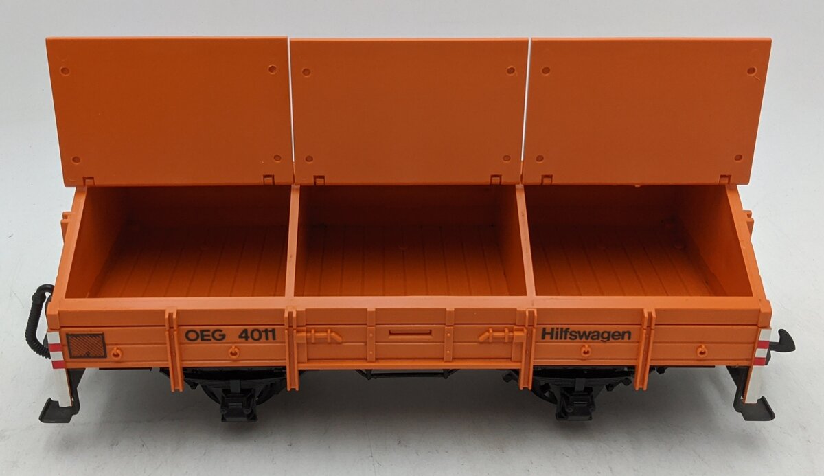 LGB 4011 G Scale OEG Low-Side Gondola w/ Covers LN/Box