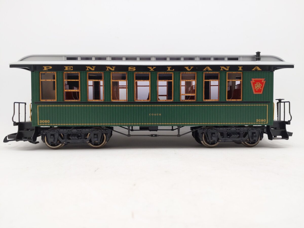 LGB 3080-E01 G Scale Pennsylvania Passenger Car LN/Box