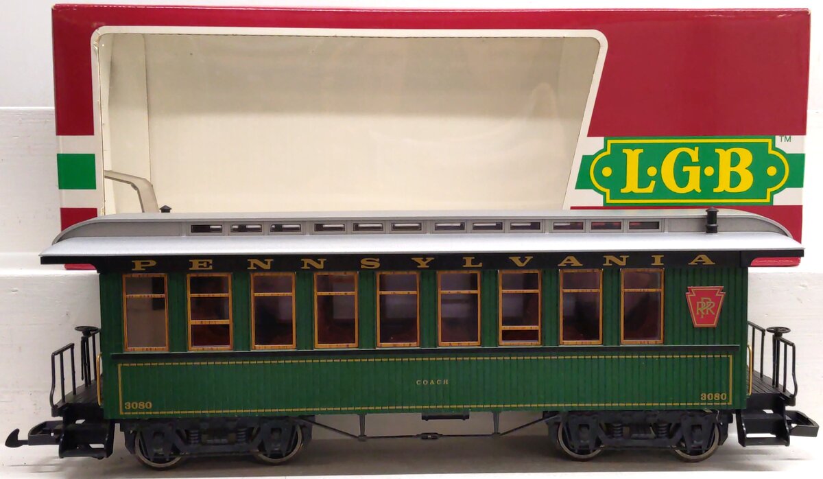 LGB 3080-E01 G Scale Pennsylvania Passenger Car LN/Box