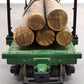 LGB 4066 G Flatcar w/ Log Load & Stakes - Metal Wheels LN/Box