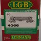 LGB 4066 G Flatcar w/ Log Load & Stakes - Metal Wheels LN/Box