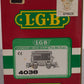 LGB 4038 G Scale Flatcar with Circus Cage W/O Animals LN/Box