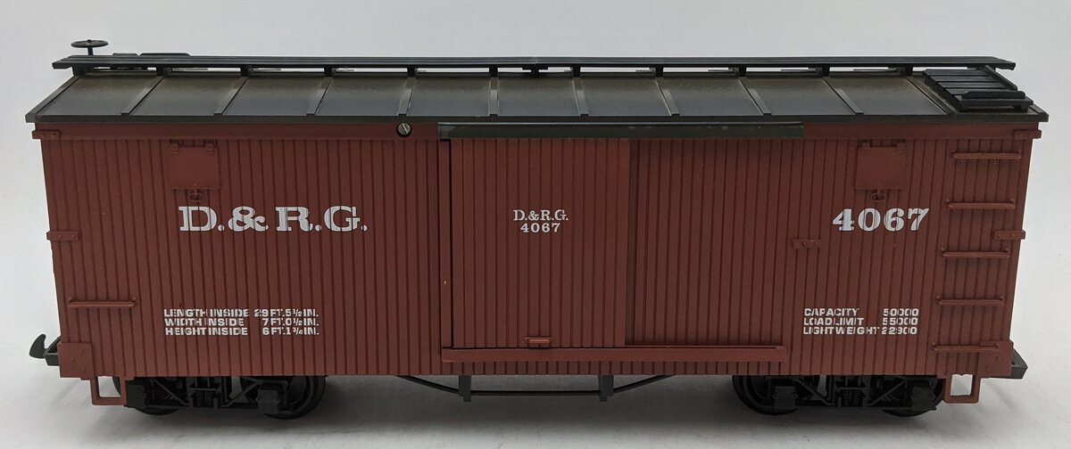 LGB 4067 G Scale Denver & Rio Grande Western Boxcar LN/Box
