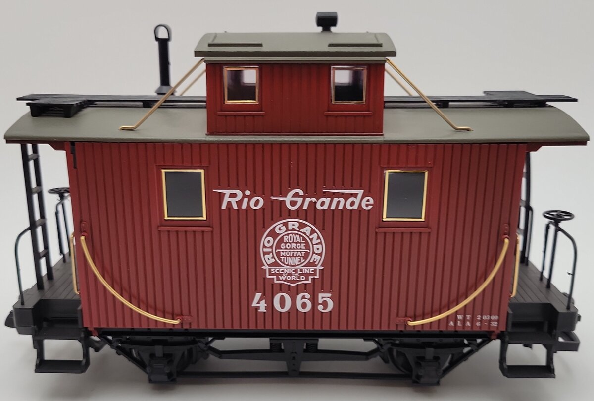 LGB 4065 G Scale Rio Grande Center Cupola Caboose LN/Box