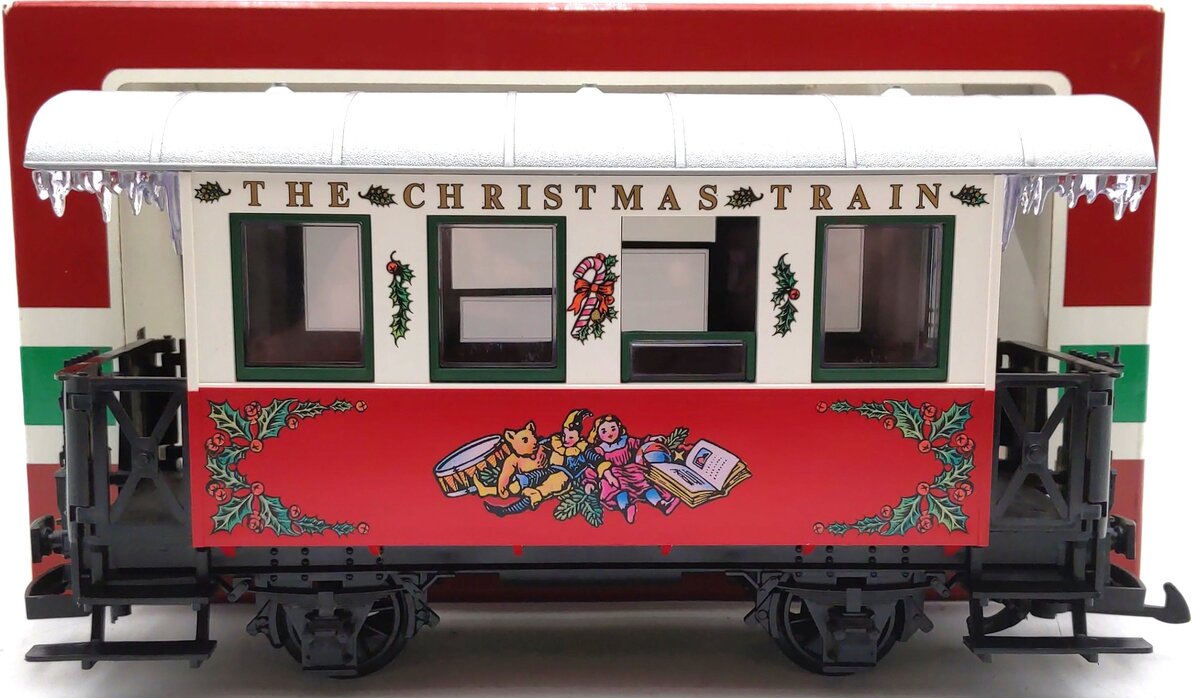 LGB 3607 G Scale The Christmas Train Passenger Car LN/Box