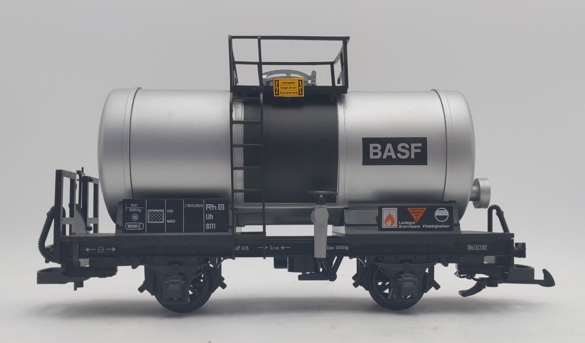 LGB 4040C G Scale BASF Single Dome Tank Car LN/Box