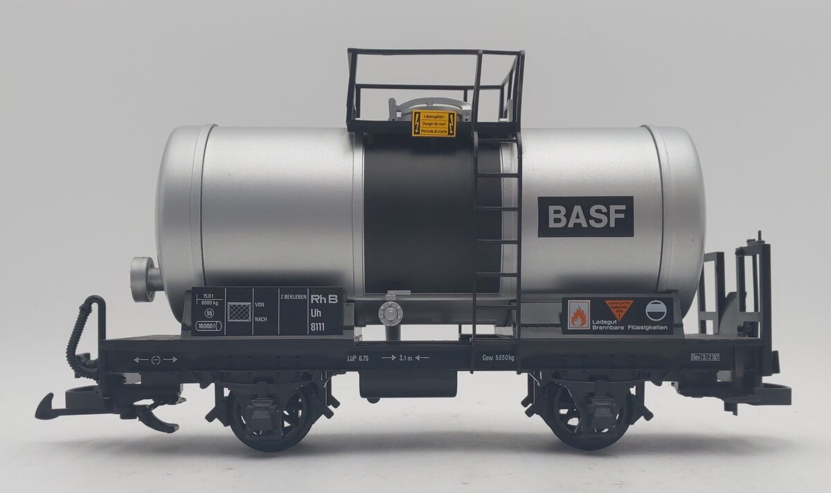 LGB 4040C G Scale BASF Single Dome Tank Car LN/Box