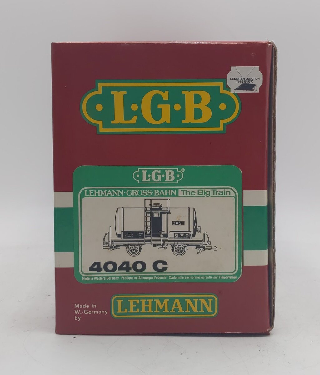 LGB 4040C G Scale BASF Single Dome Tank Car LN/Box