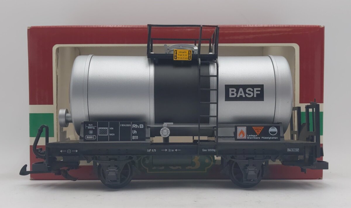 LGB 4040C G Scale BASF Single Dome Tank Car LN/Box
