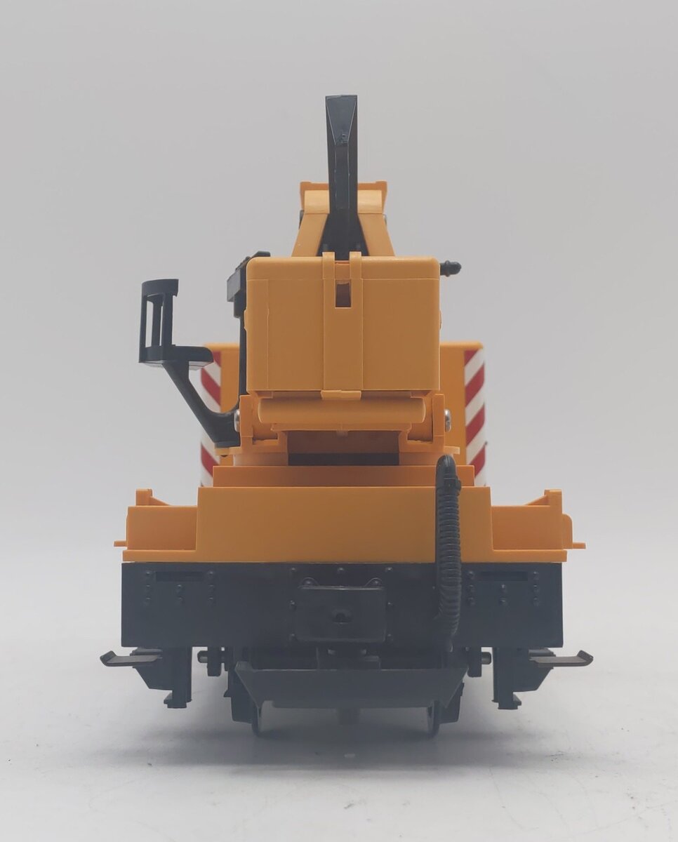 LGB 4042 G Scale Matra Yellow Construction Crane Car LN/Box