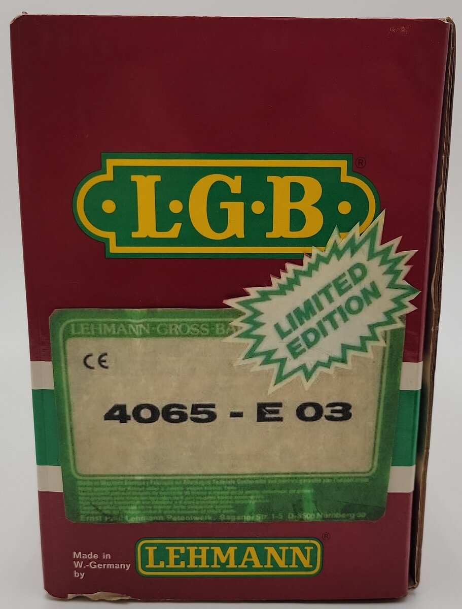 LGB 4065-E03 G Scale Pennsylvania Caboose LN