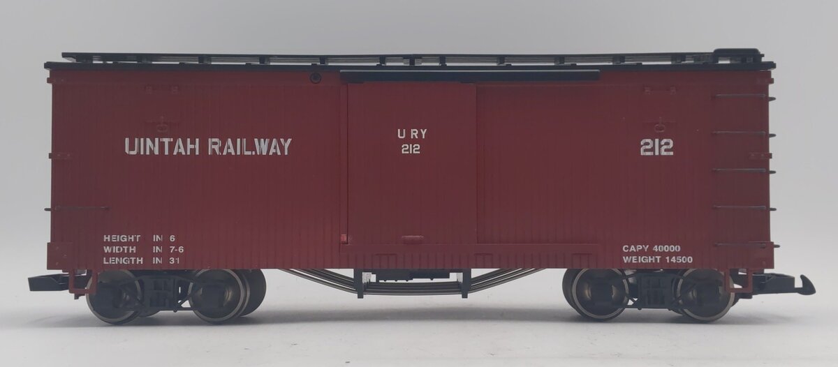 LGB 4067-WC G Scale Uintah Railway 212 Boxcar LN/Box