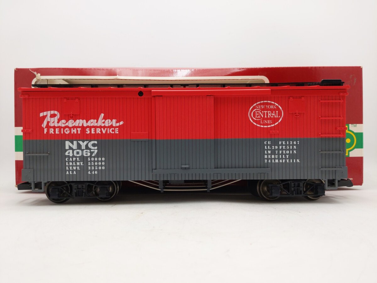 LGB 4067-F01 G Scale New York Central Pacemaker Boxcar LN/Box