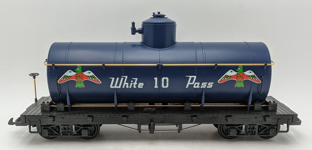 LGB 4080-W01 G White Pass Single Dome Tank Car LN/Box