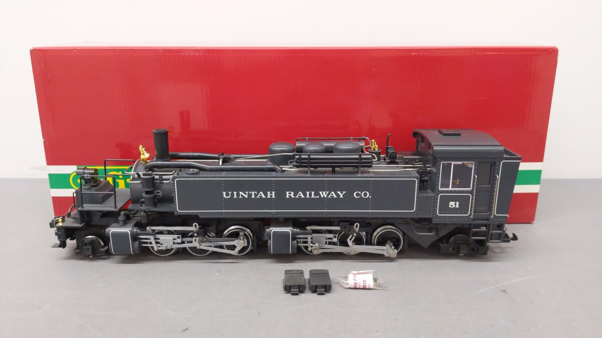 LGB 20882 G Scale Uintah 2-6-6-2 Mallet Steam Locomotive #51 w/ Sound LN/Box