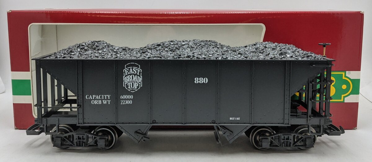 LGB 4076 G Scale East Broad Top Hopper Car LN/Box