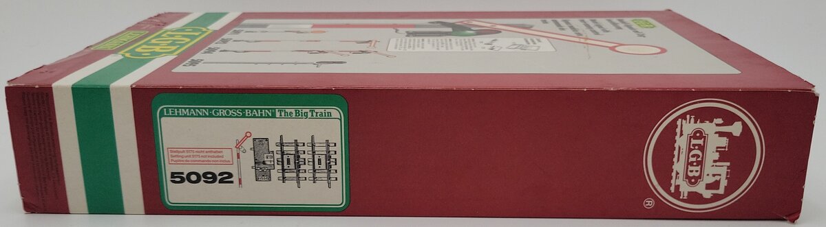 LGB 5092 G Scale Semaphore with Track Section EX/Box