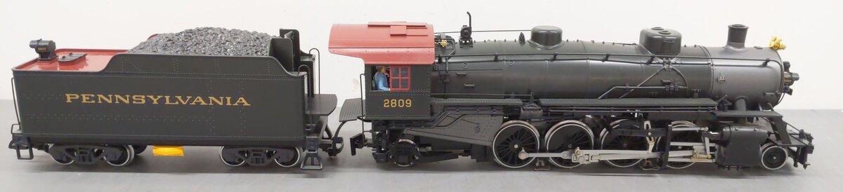 LGB 21872 G Scale PRR 2-8-2 Mikado Steam Locomotive & Tender #2809 with Sound EX/Box
