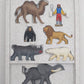 LGB 5027 G Scale Animal Figures And Trainer (Set of 7) LN/Box