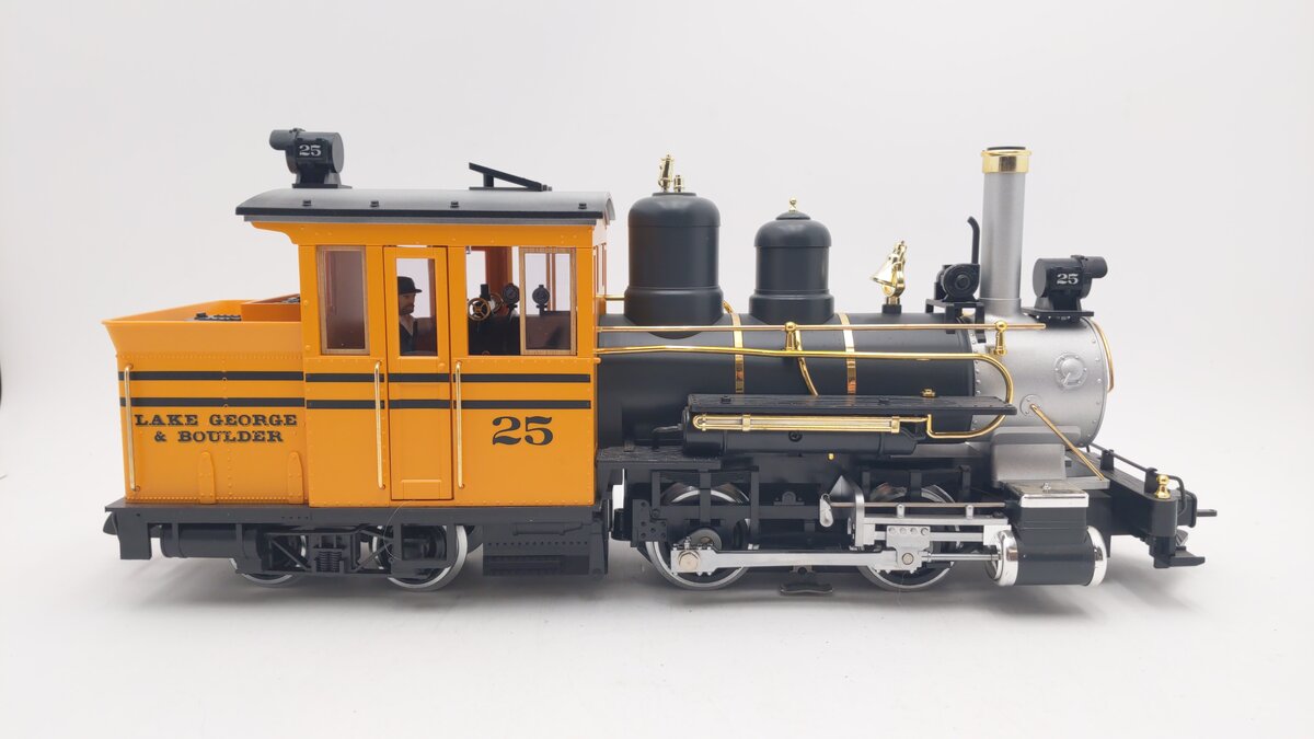 LGB 20252 G Scale LG&B Forney Steam Locomotive w/ Sound EX/Box