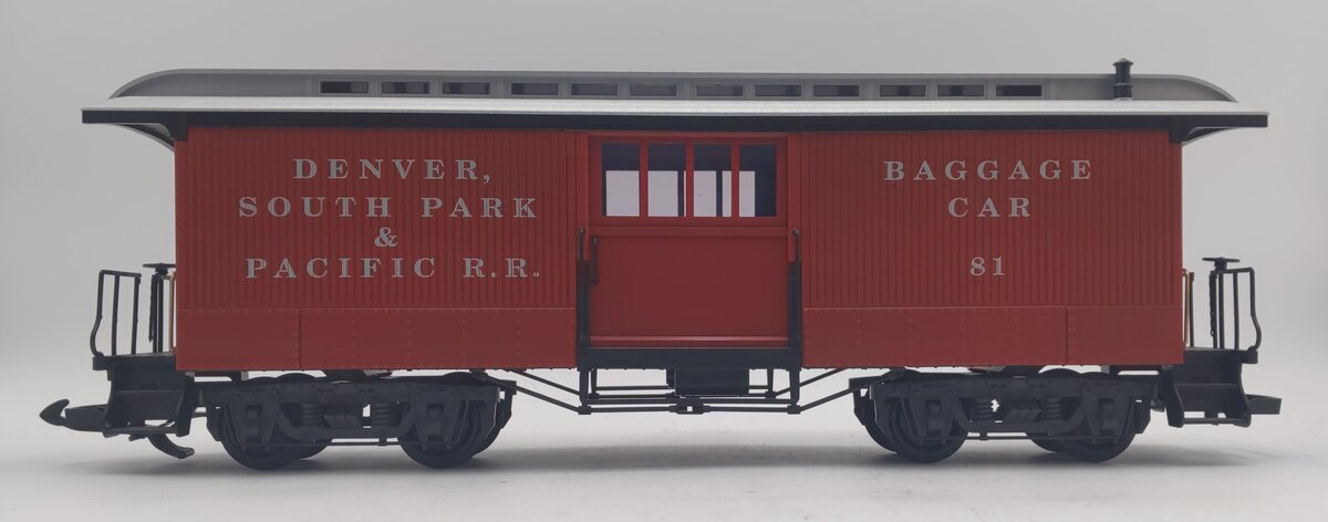 LGB 32840 G Scale Denver South Park and Pacific Baggage Car LN/Box
