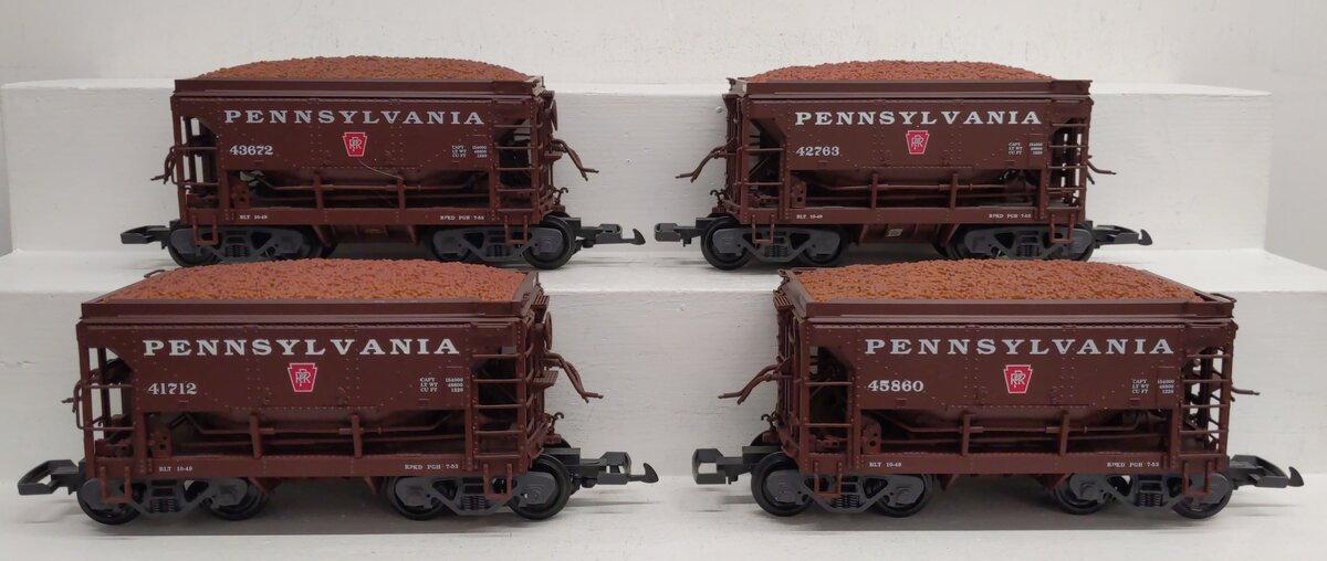 LGB 40045 G Scale Pennsylvania Ore Car (Set of 4) LN/Box