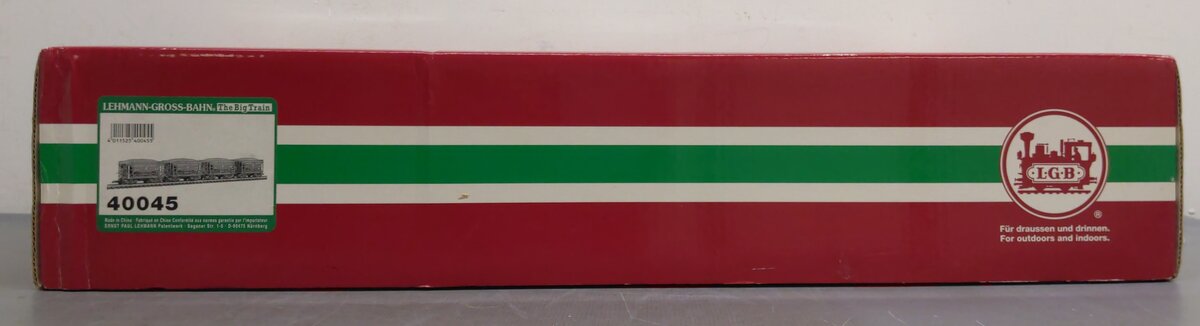 LGB 40045 G Scale Pennsylvania Ore Car (Set of 4) LN/Box
