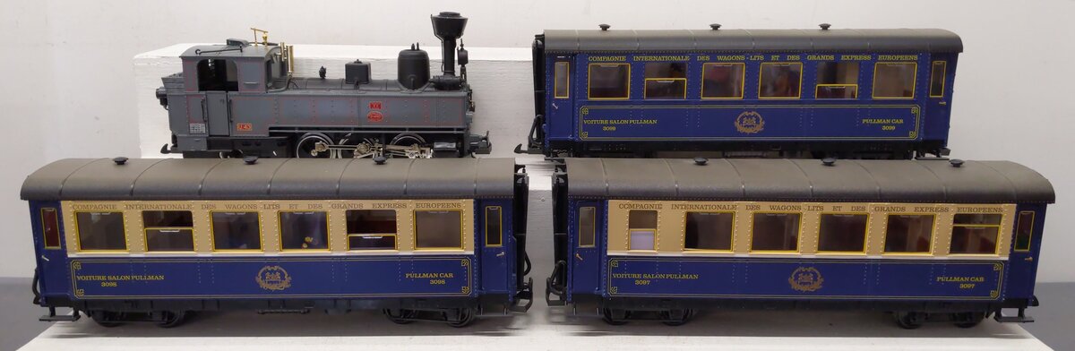 LGB 20277 REA G Gauge Orient Express Steam Passenger Set EX/Box