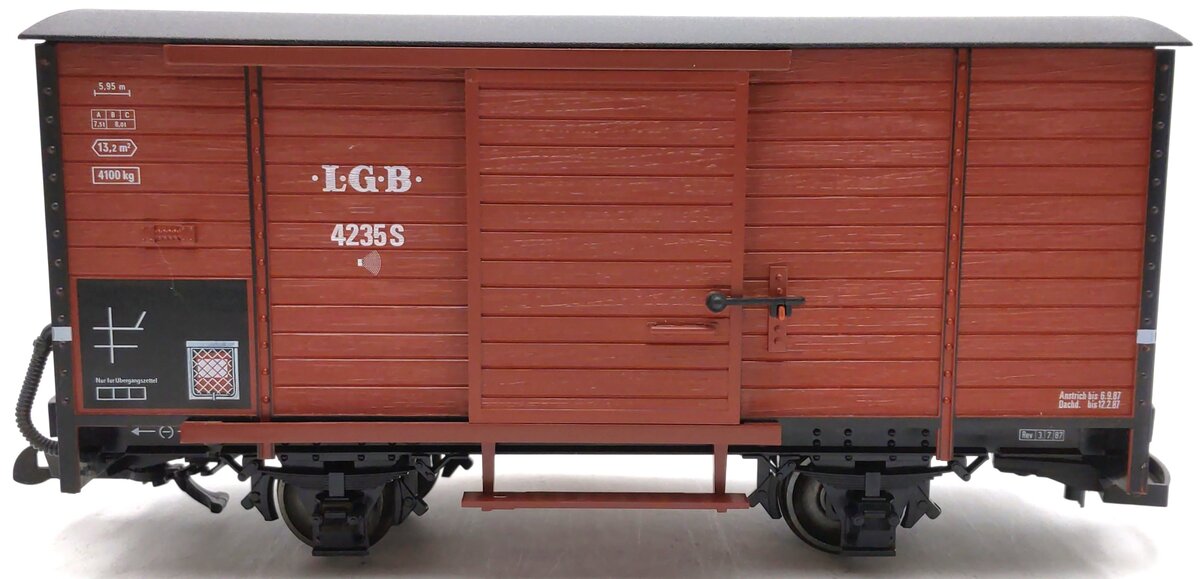 LGB 4235-S LGB Sound Boxcar LN/Box