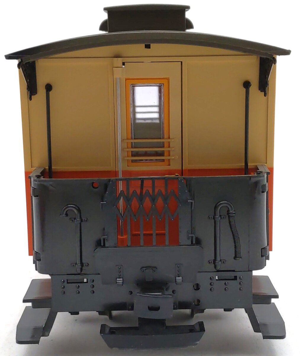 LGB 32110 G Scale Orange/Yellow #3 Pass Car LN/Box