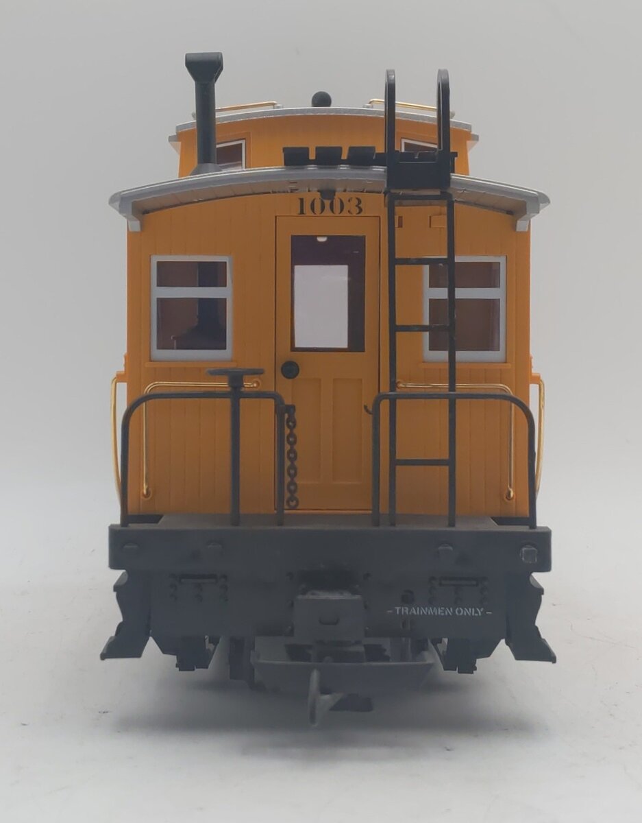 LGB 43650 G Colorado & Southern Short Yellow Caboose #1003 w/Metal Wheels LN/Box