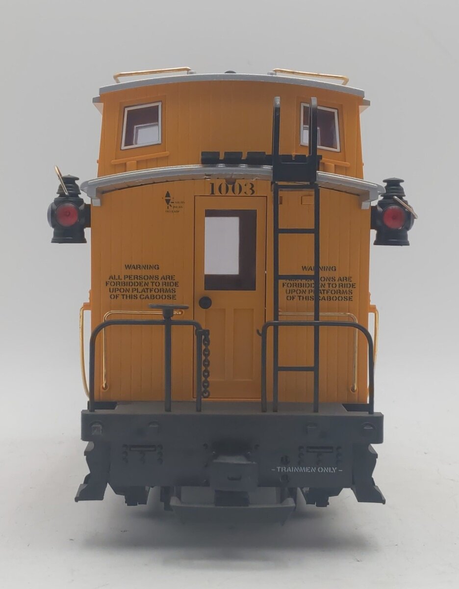 LGB 43650 G Colorado & Southern Short Yellow Caboose #1003 w/Metal Wheels LN/Box