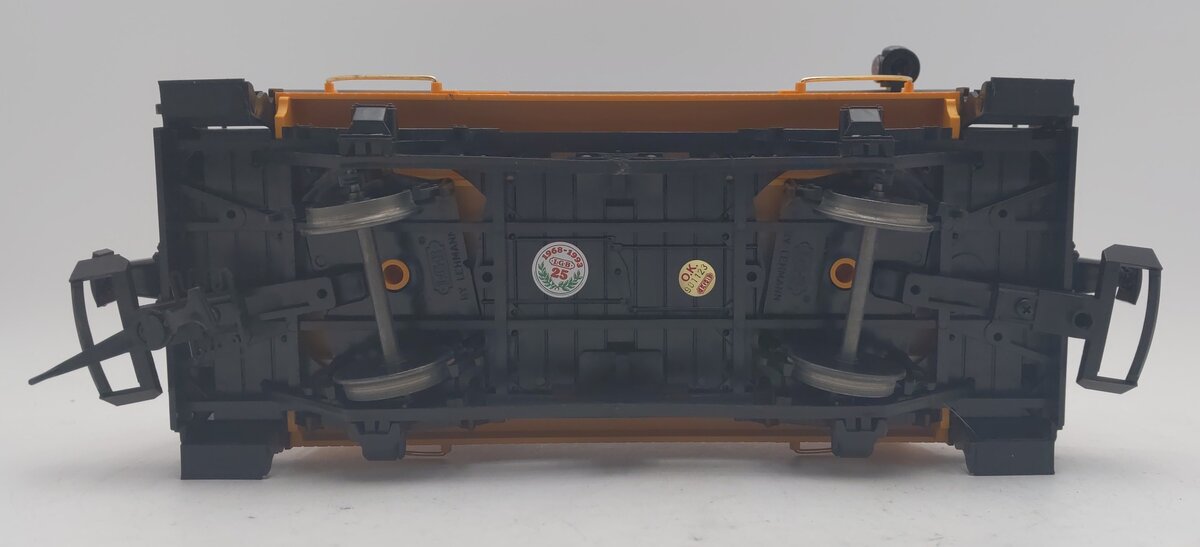 LGB 43650 G Colorado & Southern Short Yellow Caboose #1003 w/Metal Wheels LN/Box