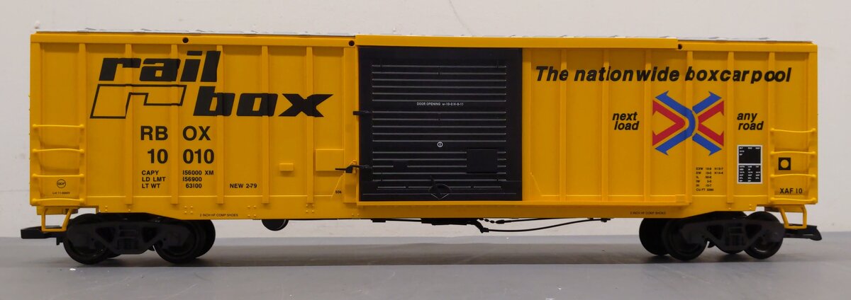 LGB 40930 G Gauge Railbox Boxcar #10010 LN/Box