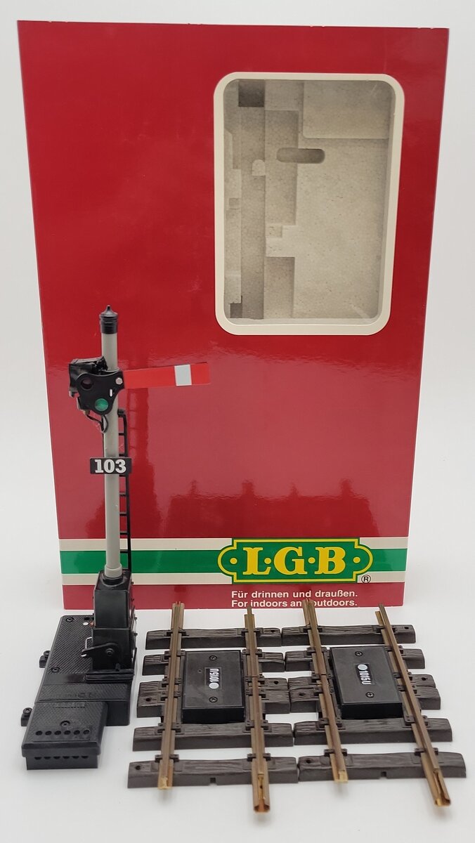 LGB 50960 G Operating U.S. Semaphore Signal EX/Box
