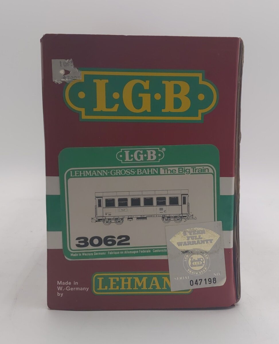 LGB 3062 G Scale Austrian Federal Railways Coach LN/Box
