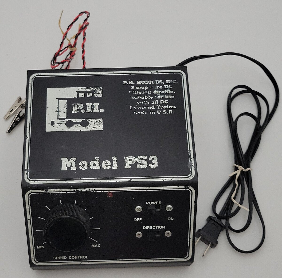PH Hobbies PS3 PH Hobbies G Scale PS3 DC High Amp Transformer VG
