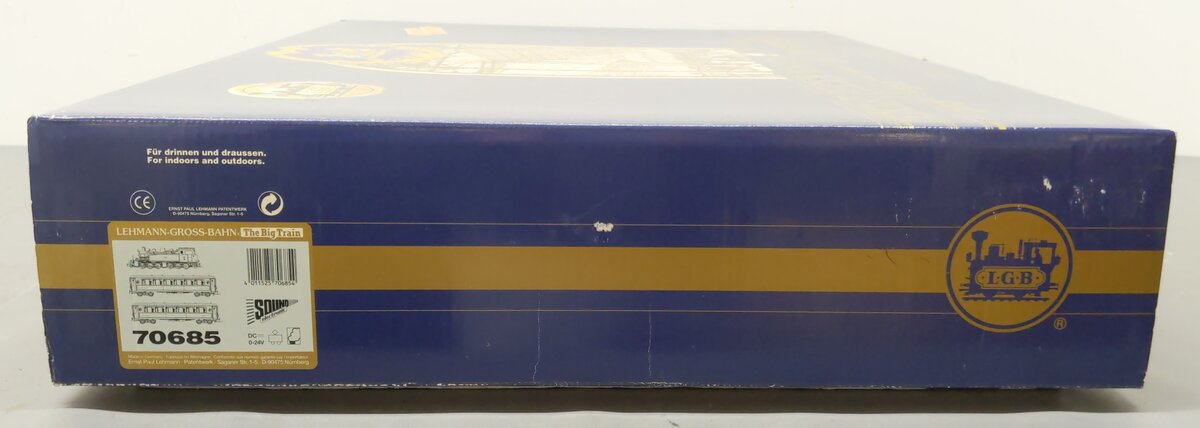 LGB 70685 G Scale Orient Express Deluxe G Gauge Steam Passenger Train Set LN/Box