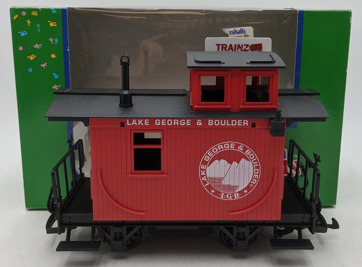 LGB 94065 G Scale Lake George & Boulder Caboose LN/Box