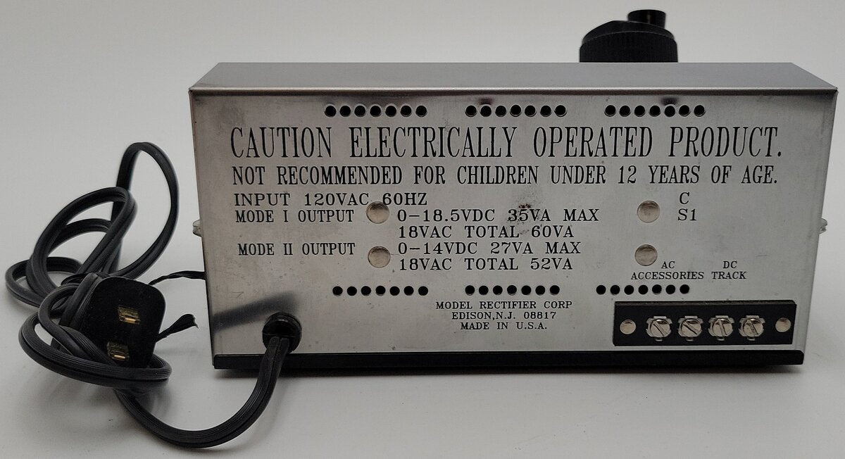 MRC 6200 Trainpower Power Pack (Silver) VG/Box