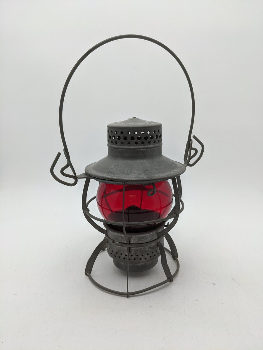 Railroadiana Original PRR Dressel Kerosene Railroad Lantern VG