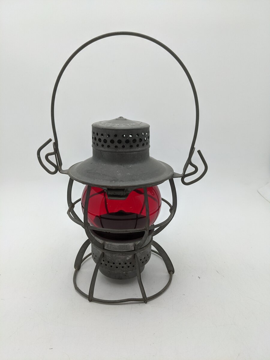 Railroadiana Original PRR Dressel Kerosene Railroad Lantern VG