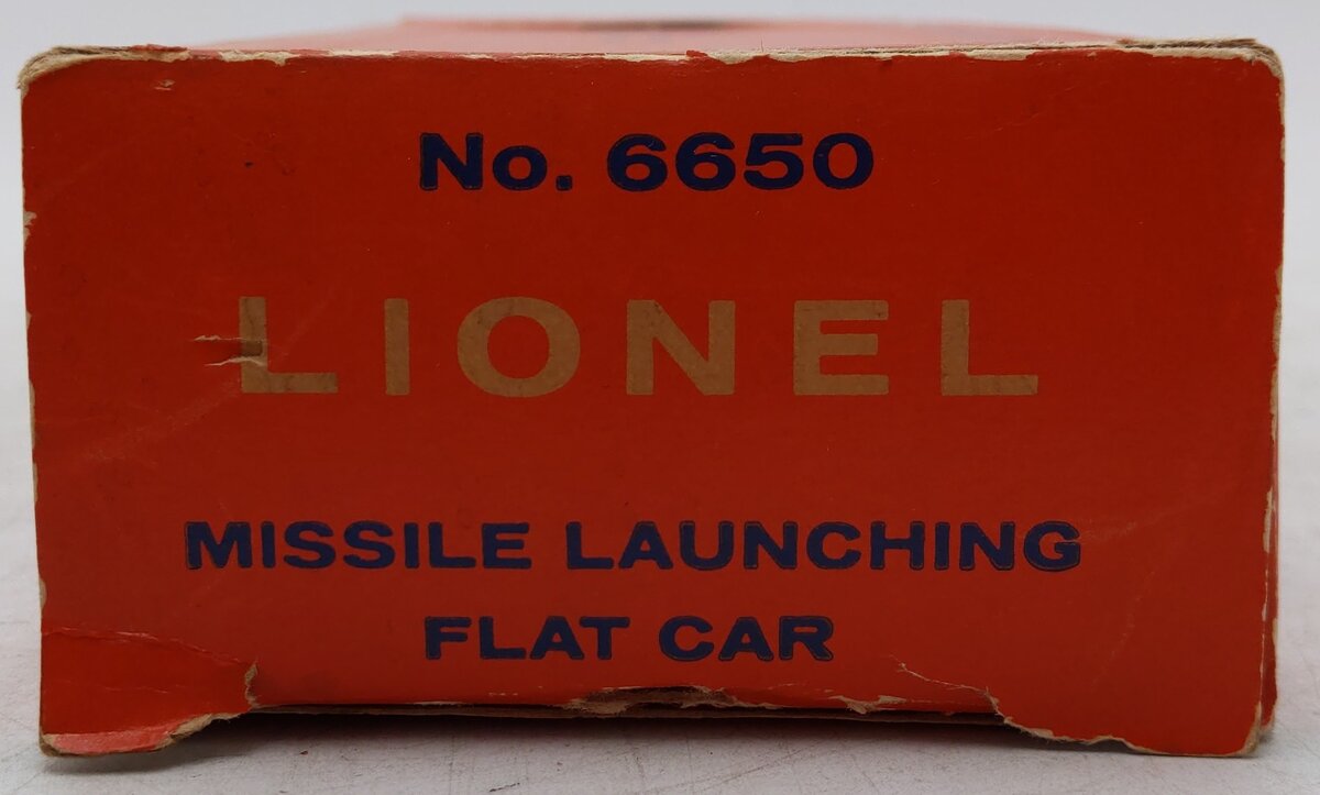 Lionel 6650 Vintage O IRBM Rocket Launcher EX/Box